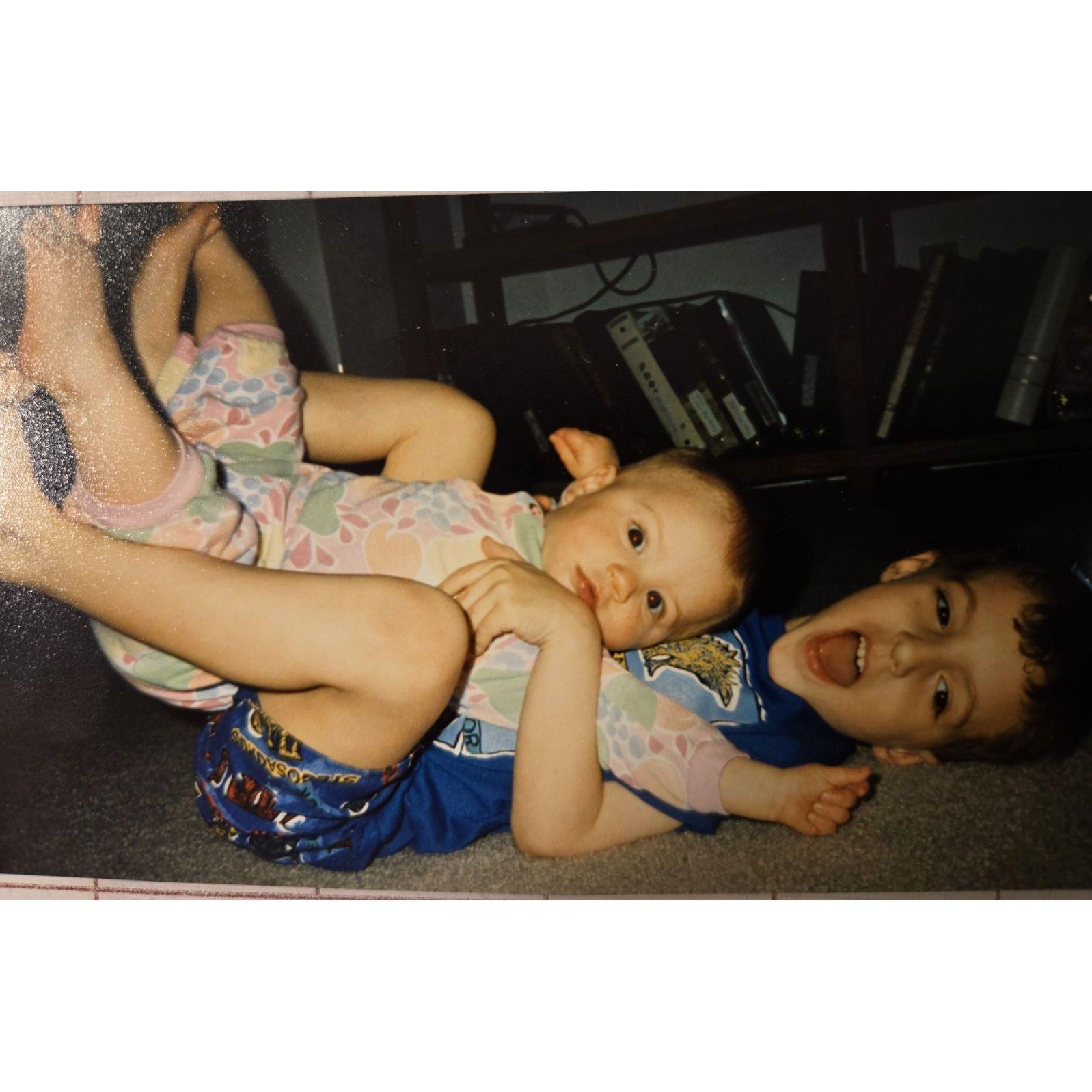 Baby Sam and Ben (brother)