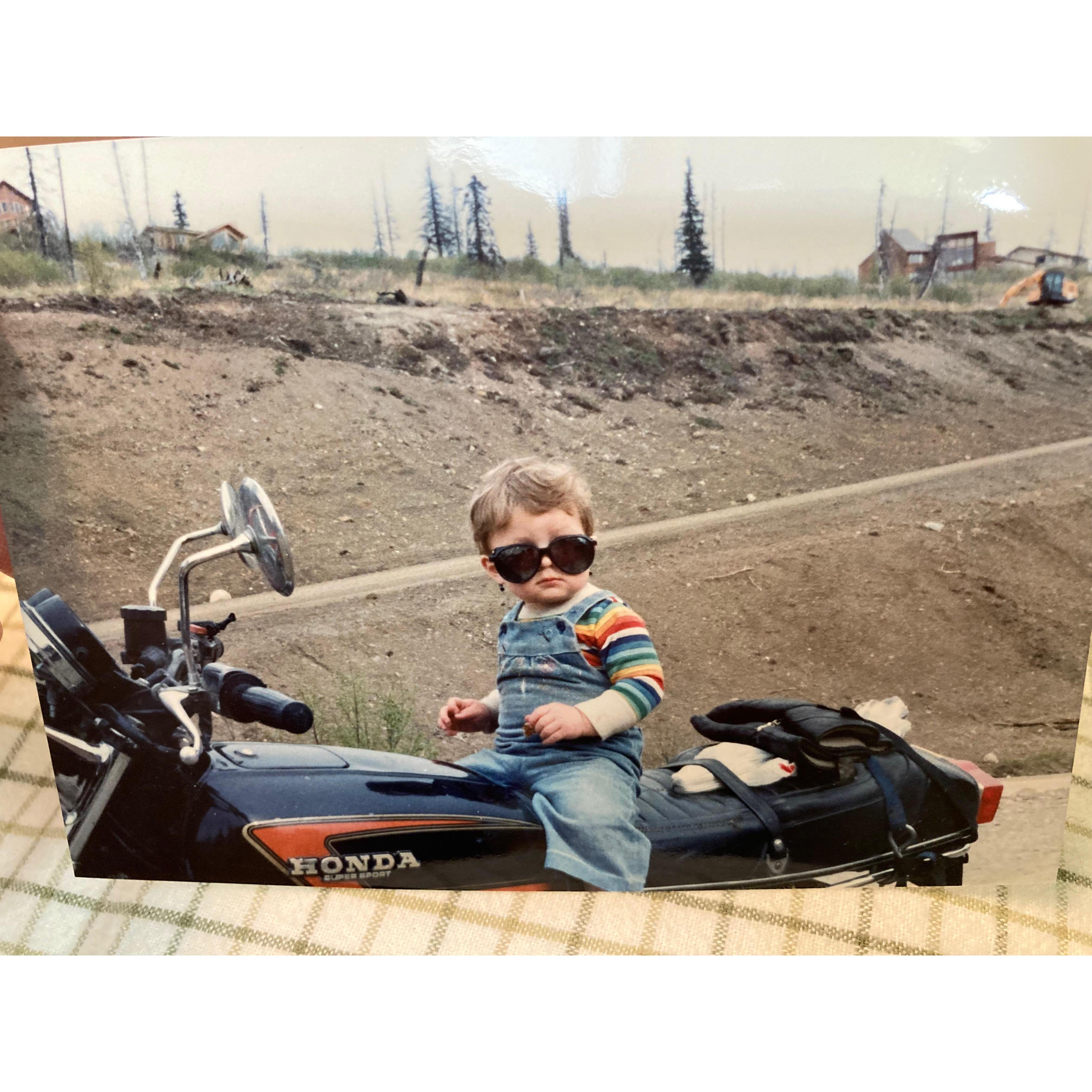"Ridin thru this world, all alone..."