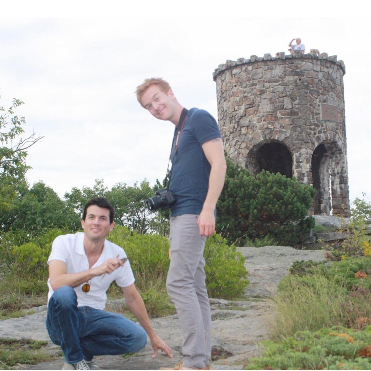 Hiking in Maine.  Summer, 2012