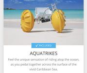 Aquatrikes included
