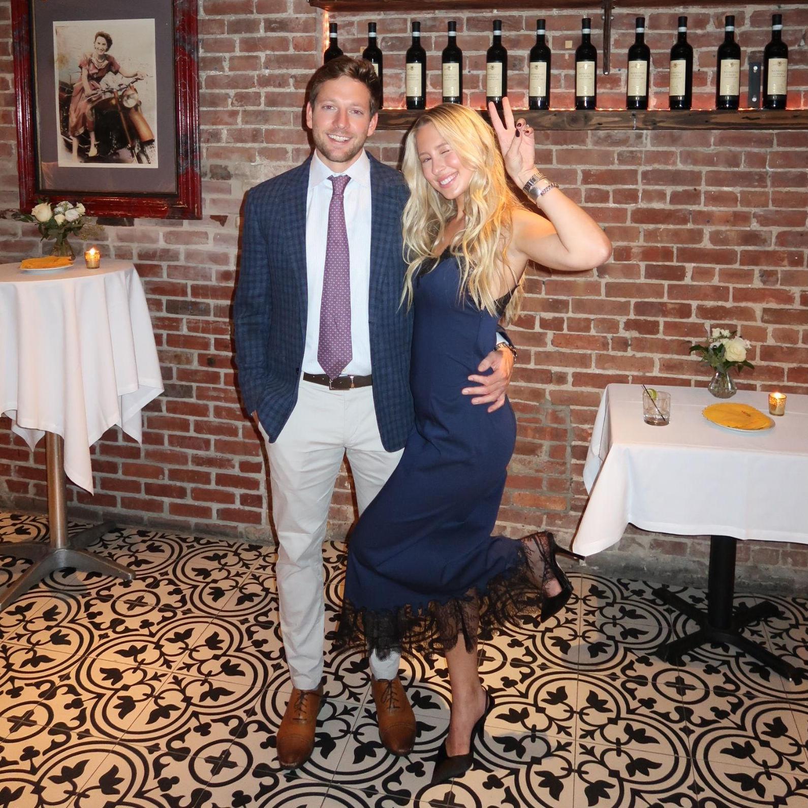 Having fun at Courtney's brother Bruce, and Liza's Rehearsal Dinner in NYC!