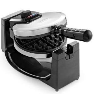 Bella - 13991 Polished Stainless Steel Rotary Waffle Maker