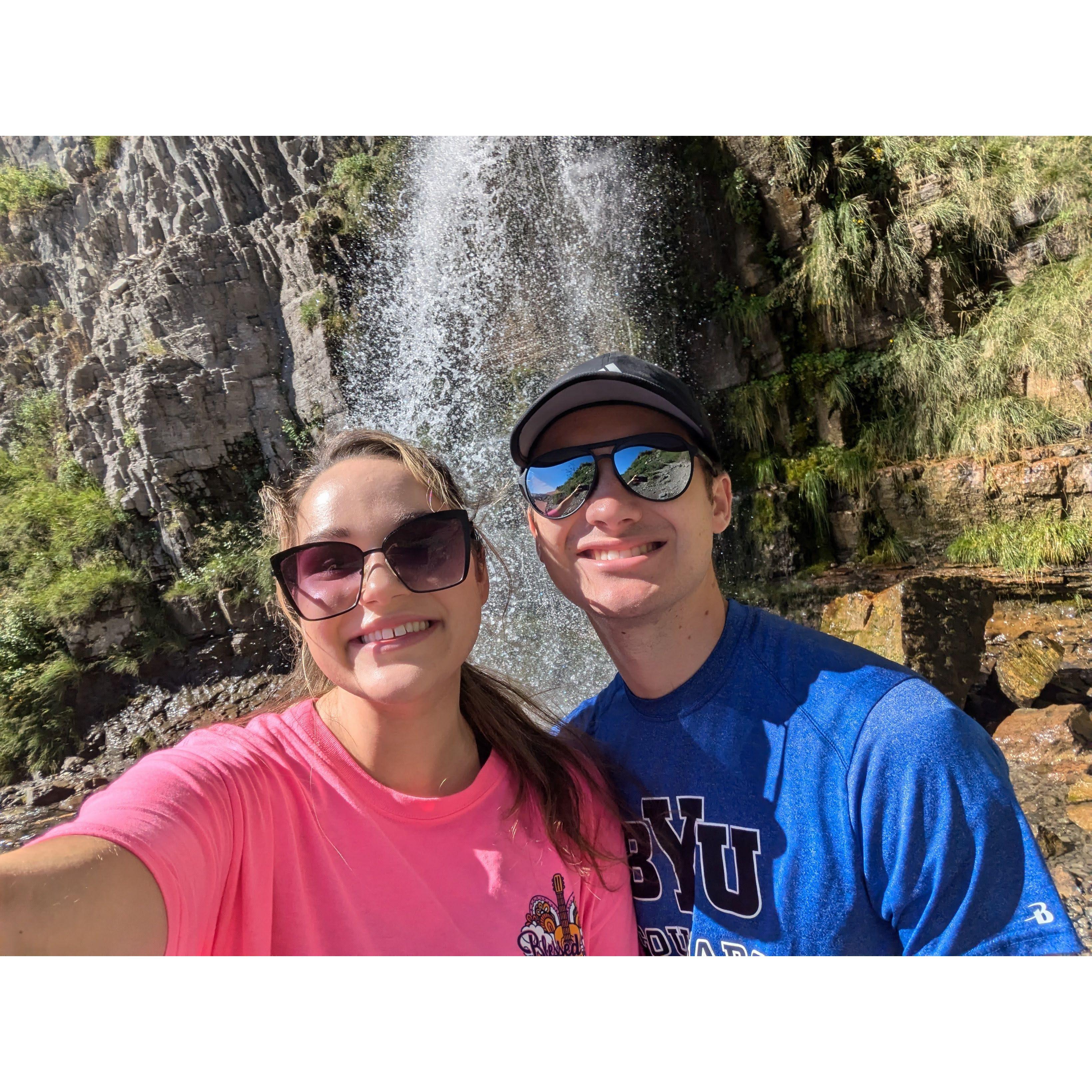 Waterfall hike