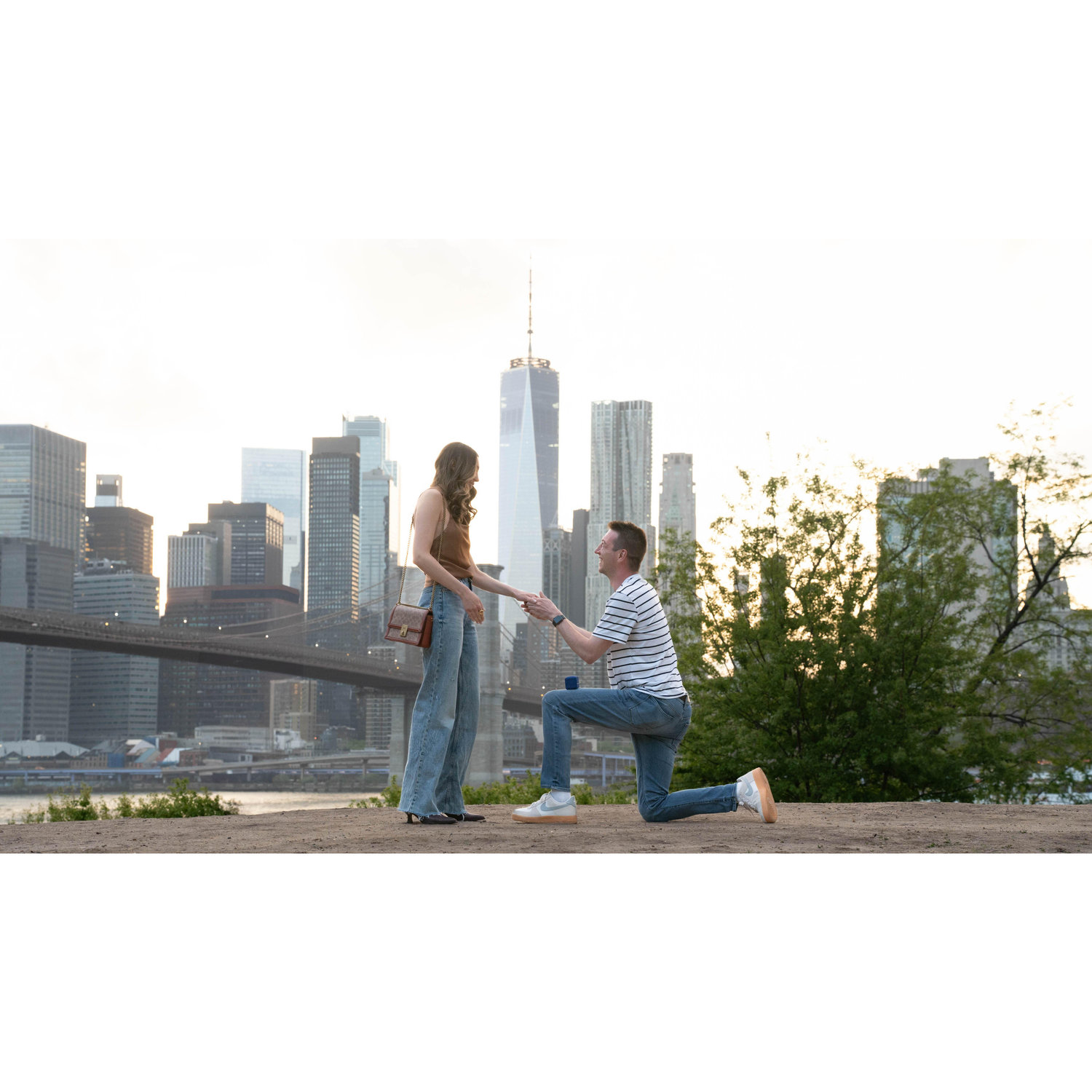 Sean proposed on the evening of May 2, 2025 and Courtney said "Yes!"