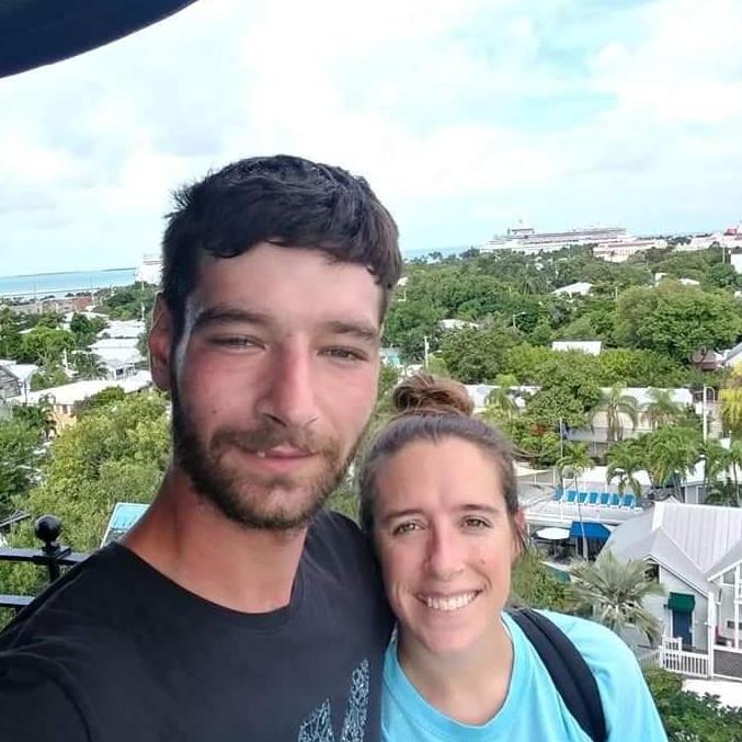 Our first trip together, to Key West, where we fell in love with the Keys!