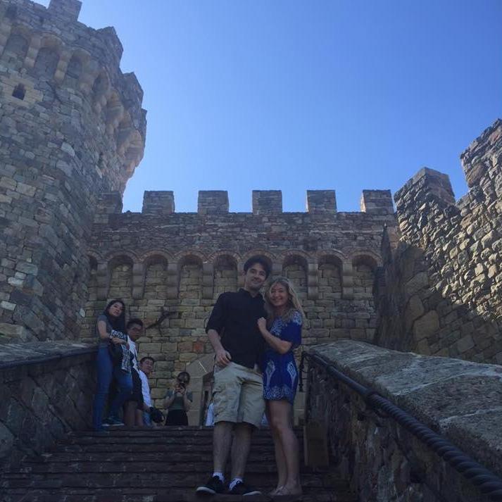 This was taken the first time we visited Castello Di Amorosa, it has a medieval torture chamber, beautiful architecture and fantastic wines, its by far our favorite winery!