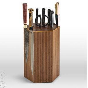 360KnifeBlock™ MAX – Walnut - 360 Knife Block