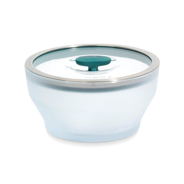 Anyday Microwave Cookware | Microwave Steamer for Cooking | Microwave Safe Mixing Bowls | Food Storage Container | Microwave Rice Cooker | 1 x The Large Deep Dish