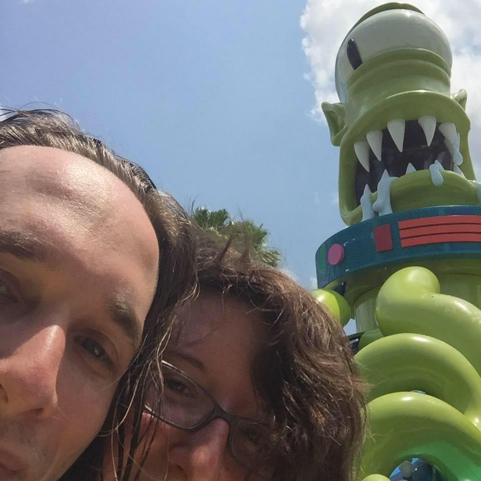 One of our favorite parts about Universal Studios was Springfield!  We had a blast on this Florida trip!