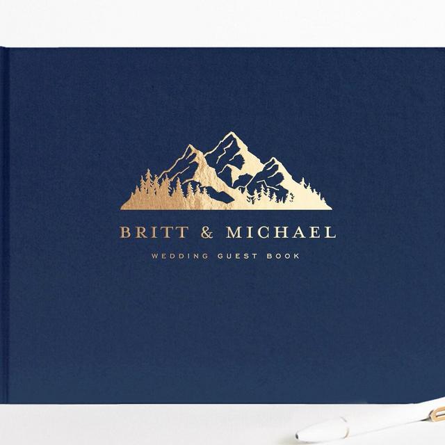 Wedding Guest Book | Rustic Wedding |...