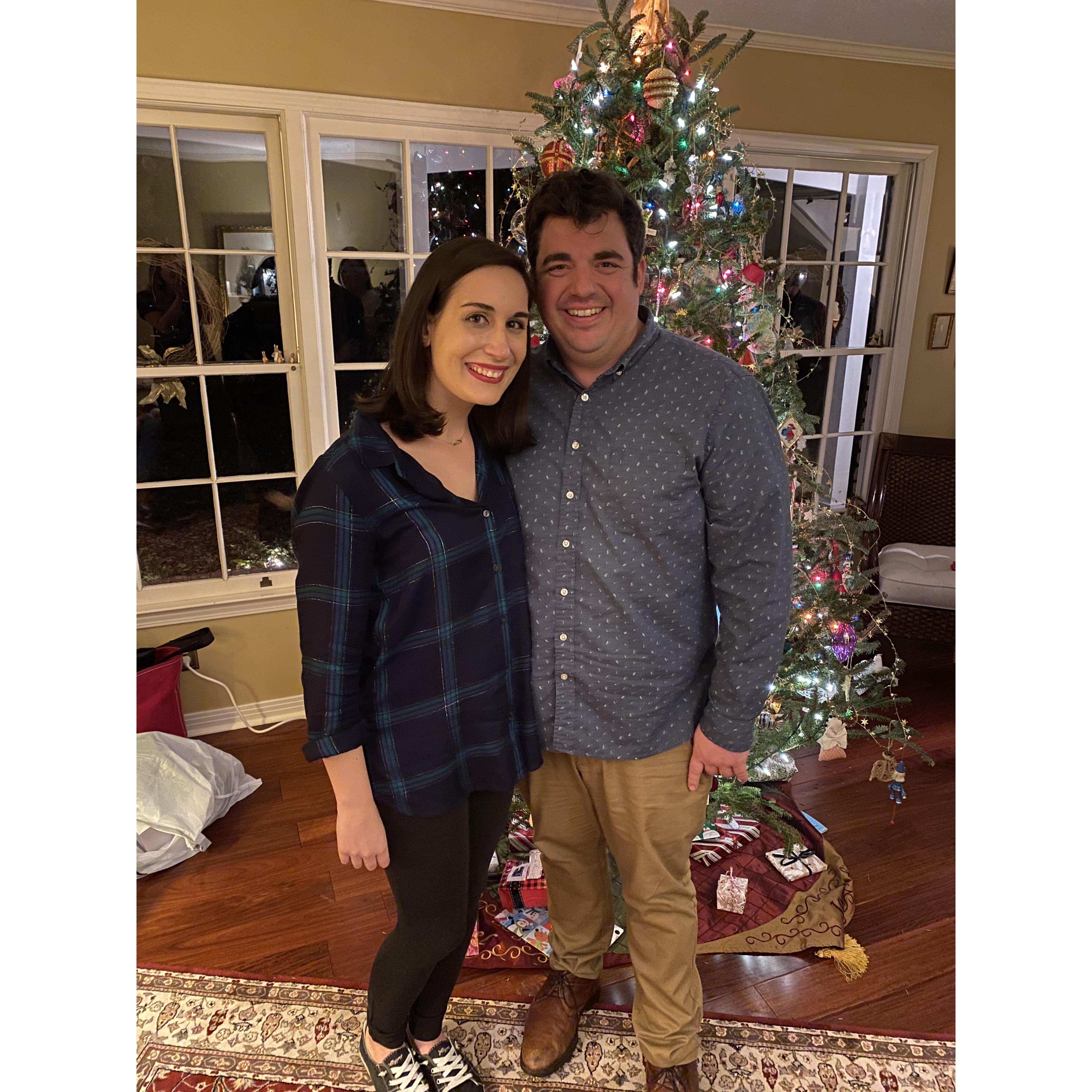 Our first Christmas together. 2019