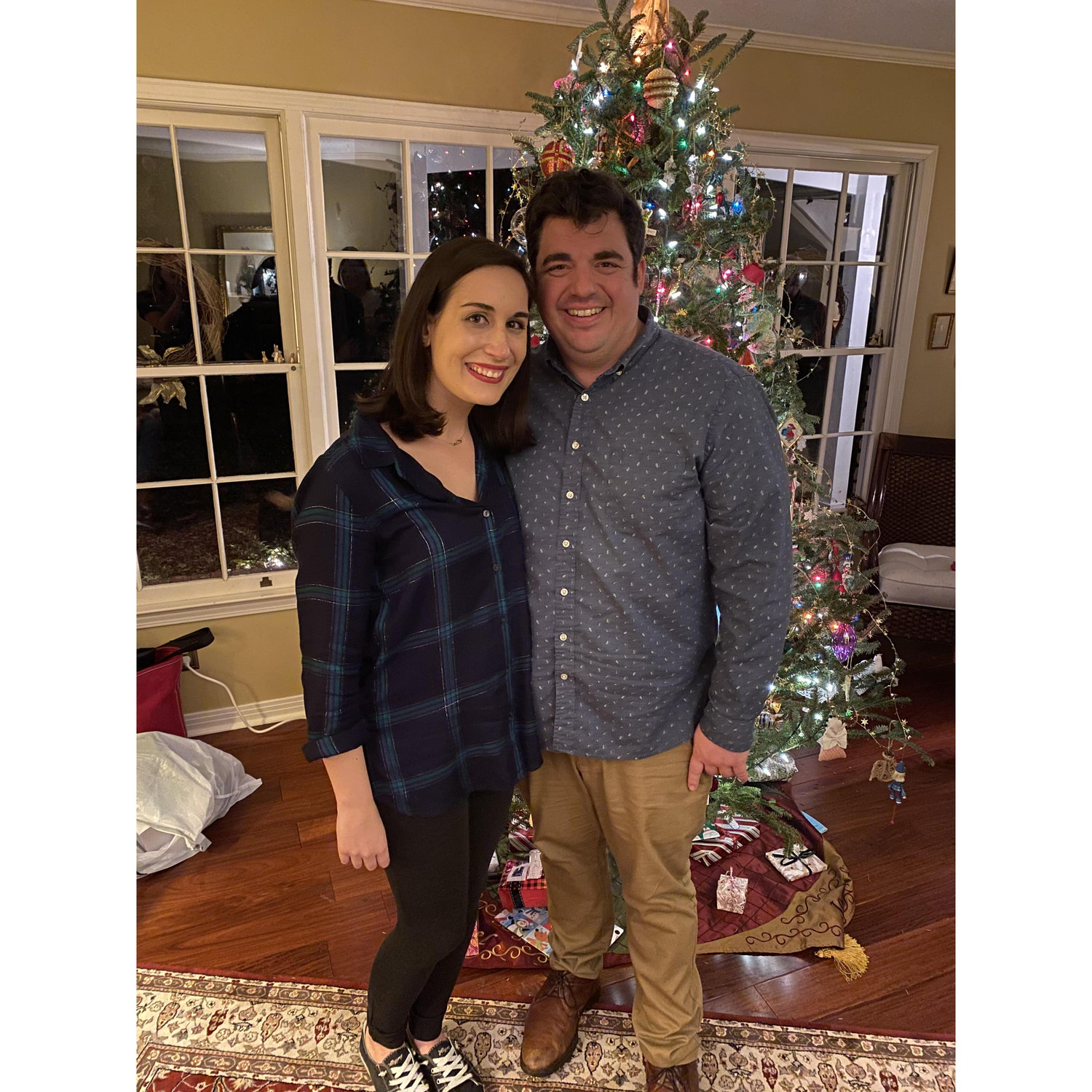Our first Christmas together. 2019