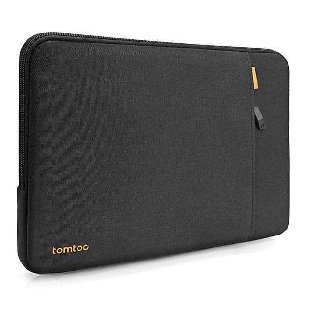 tomtoc Recycled Laptop Sleeve for 13-inch MacBook Air M1/A2337 A2179 A1932 2018-2021, MacBook Pro M1/A2338 A2251 A2289 2016-2021, 360 Protective Case for 12.9 iPad Pro 5th/4th/3rd Gen, Dell XPS 13