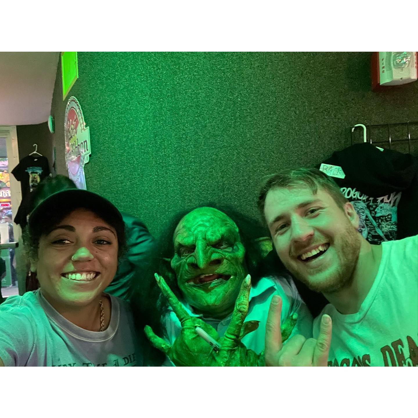 We met a goblin!