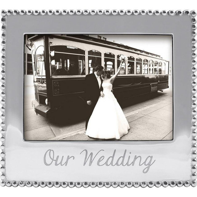 Mariposa "Our Wedding" Frame, 5" x 7"