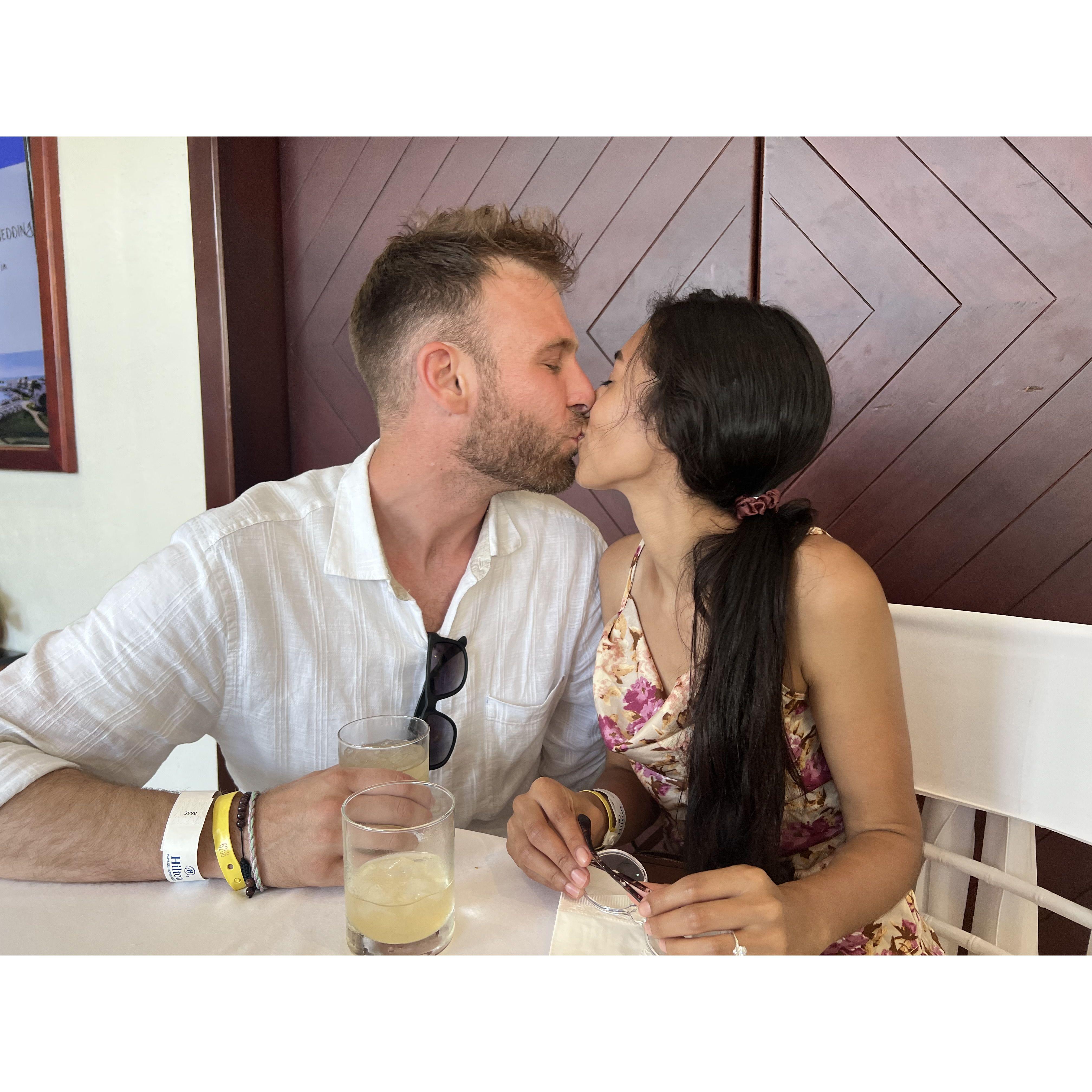 Our first trip to Mexico together!