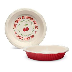 Twin Peaks Ceramic Pie Plate