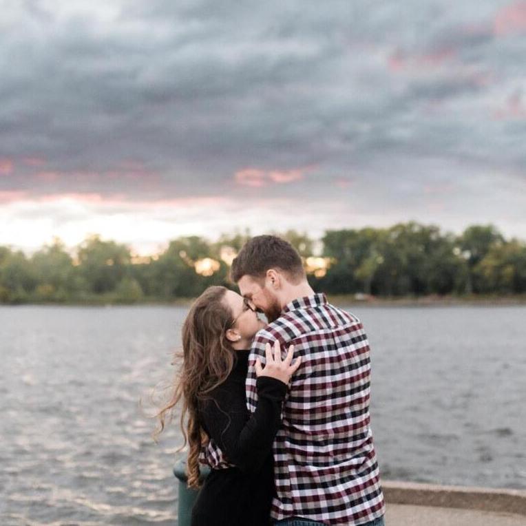 Engagement photos in La Crosse, October 2020