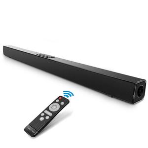 TV Sound Bar,FULOXTECH Soundbar for TV 36.5-Inch 32W 2.0 Channel Wireless & Wired Bluetooth Sound Bars Home Theater Surround Speakers with IR Remote Control Black