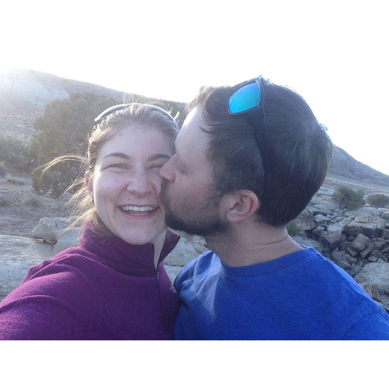 Love is always in the air in Moab, Utah! March 2018.