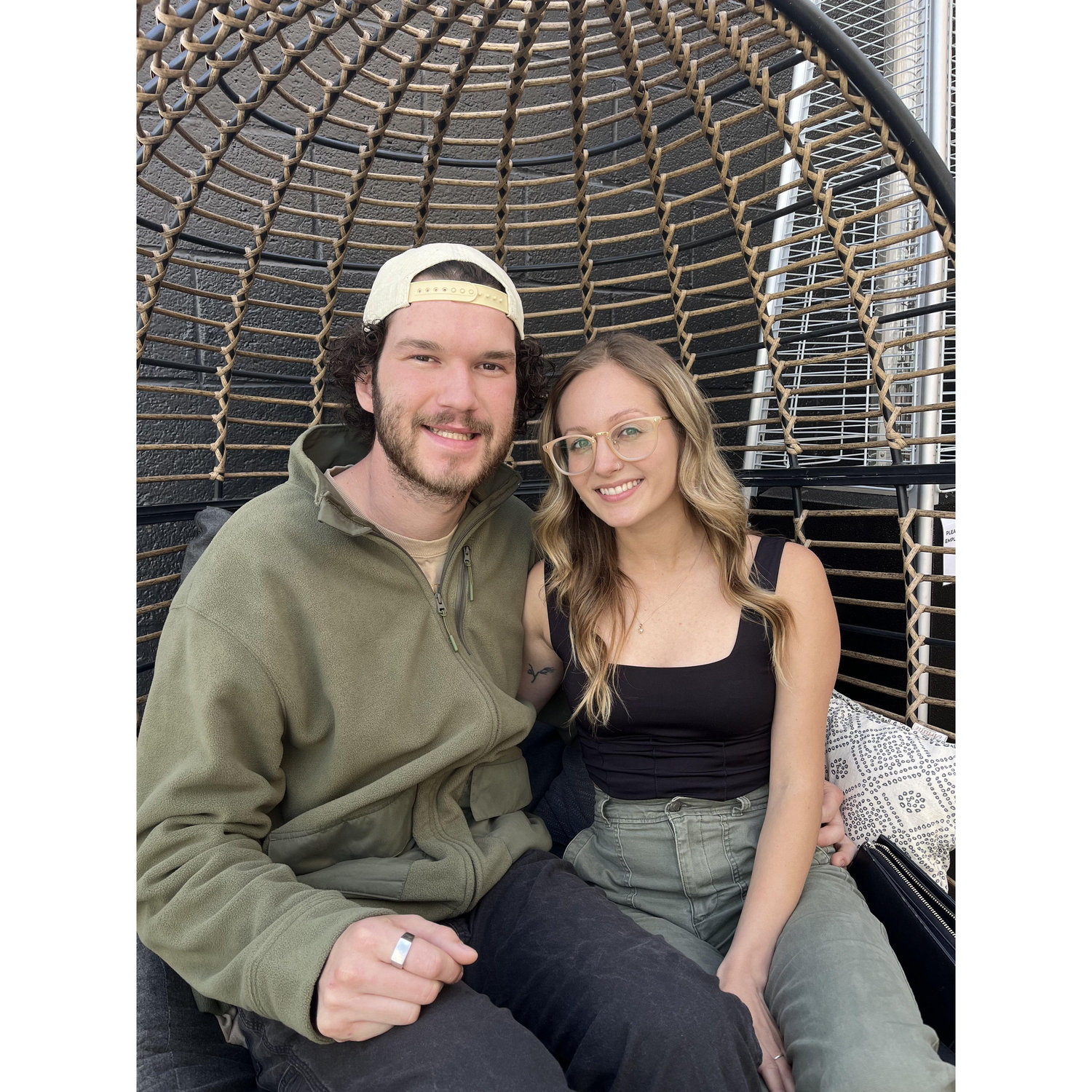 First St. Patrick's Day together