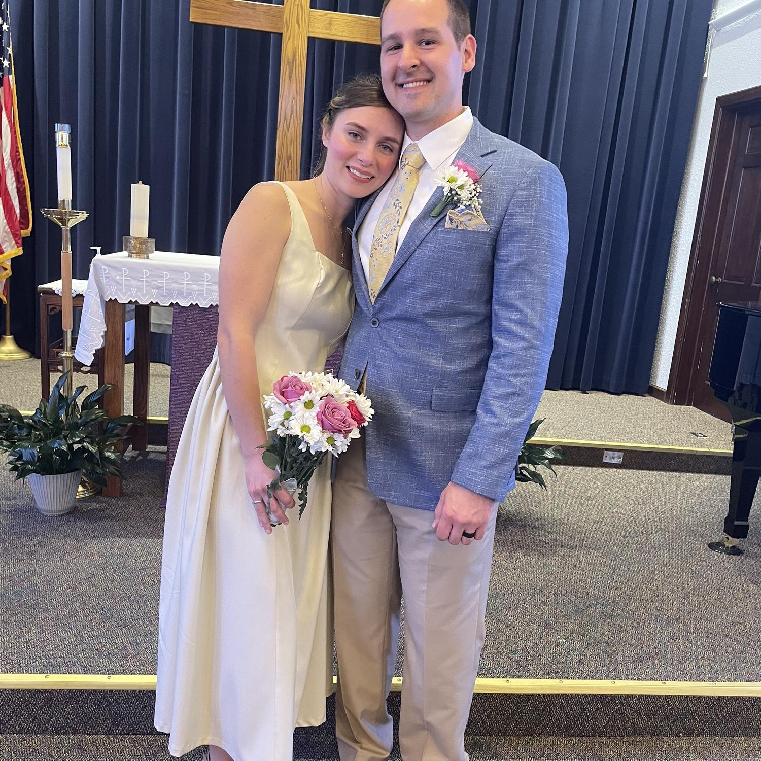 Our wedding day!