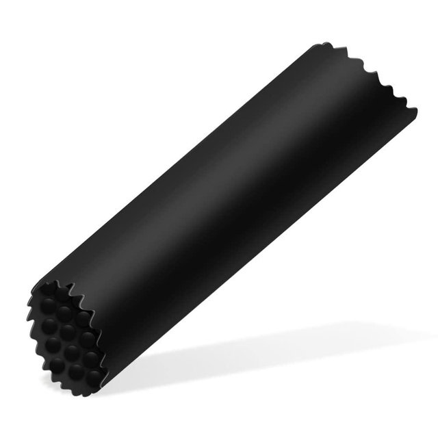 Garlic Peeler Silicone Garlic Skin Remover Roller Garlic Tube Rollers Skin Remover, Garlic Roller Peeling Tube Tool for Useful Kitchen Tools (Black)