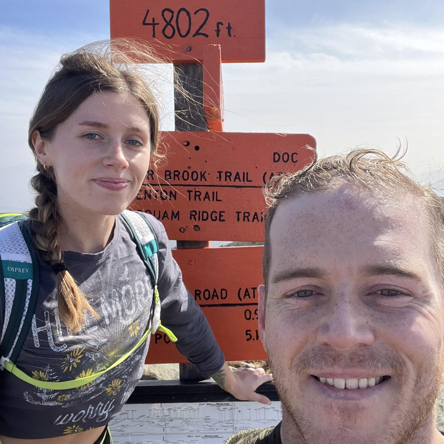 We love hiking together! We are trying to hike all of the 4,000 footers in New England