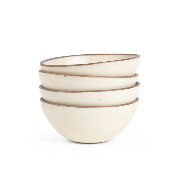 Soup Bowl 4-Pack - Panna Cotta