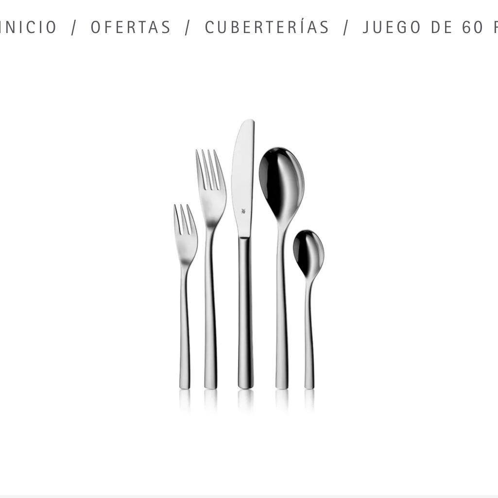 Cubertería Palermo 30 piezas WMF / Cutlery WMF 30 pieces