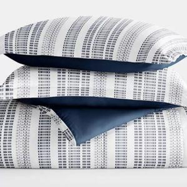 Urban Loft's Lightweight Comforter Set- Farmhouse Dreams Navy