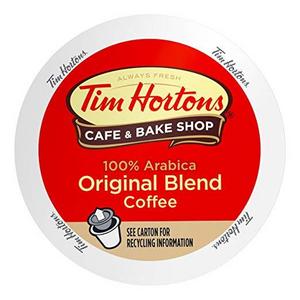 Tim Horton's Single Serve Coffee Cups, Medium Roast, 80 Count