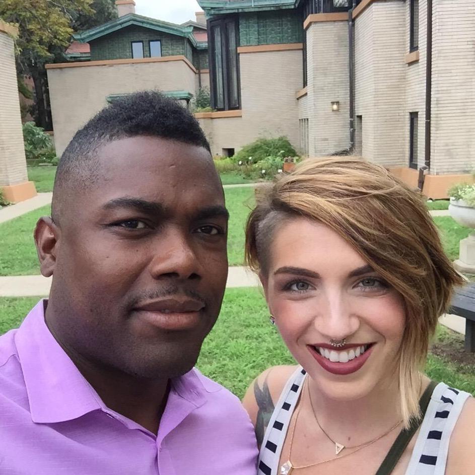 Dayne took me to the Frank Loyd Wright house for my birthday the first year we met!