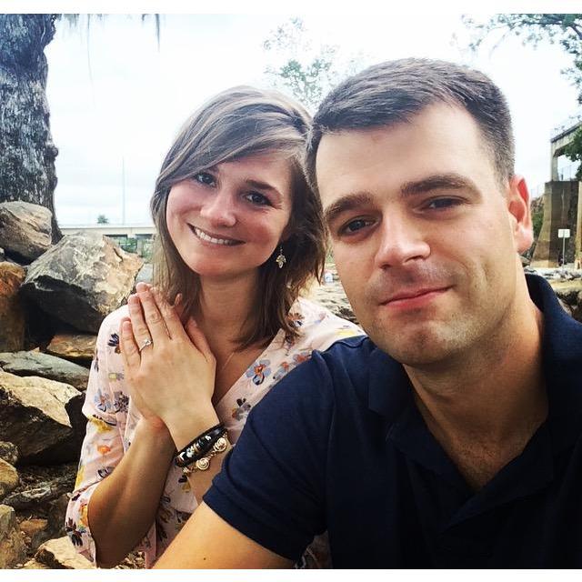 Moments after she said, "YES!!"