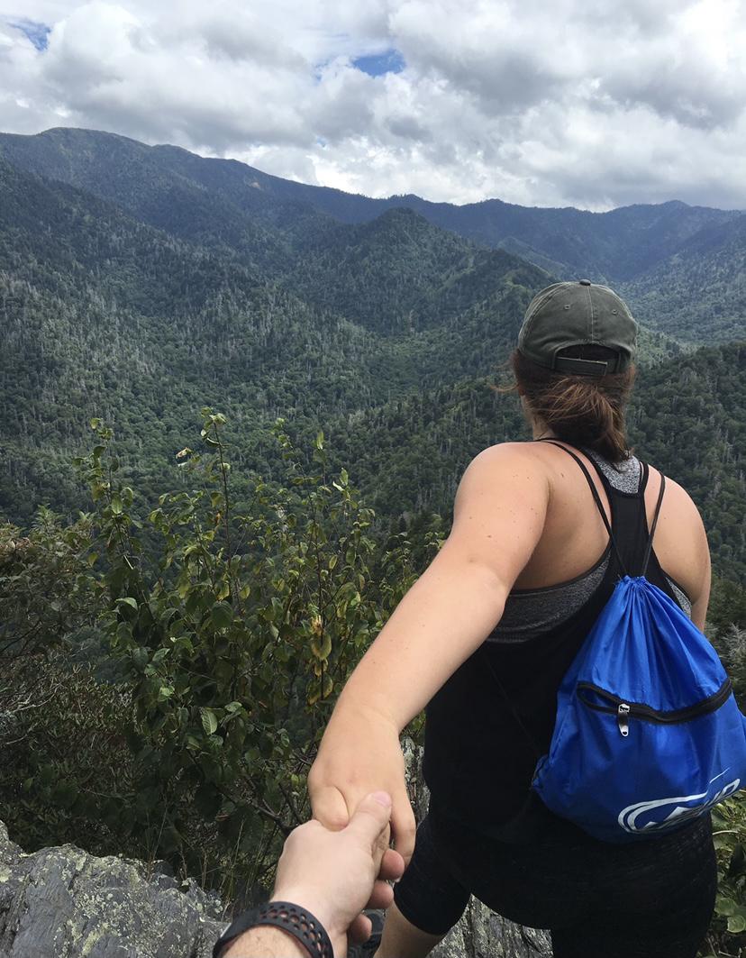 The picture Eric was "retaking" when he proposed from our first vacation together!