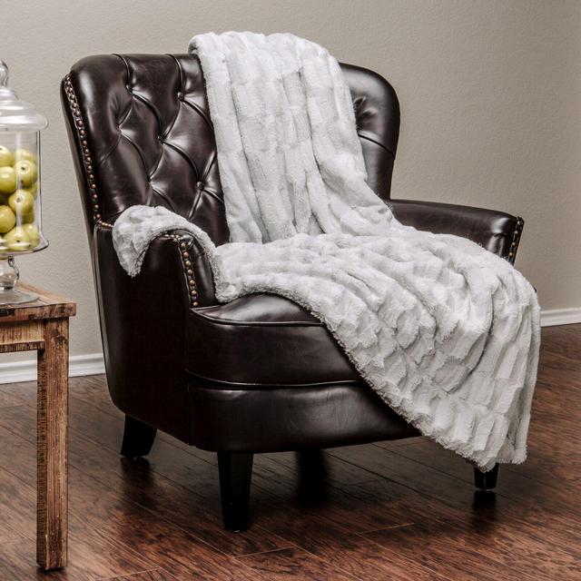 Arrian Faux Fur Throw