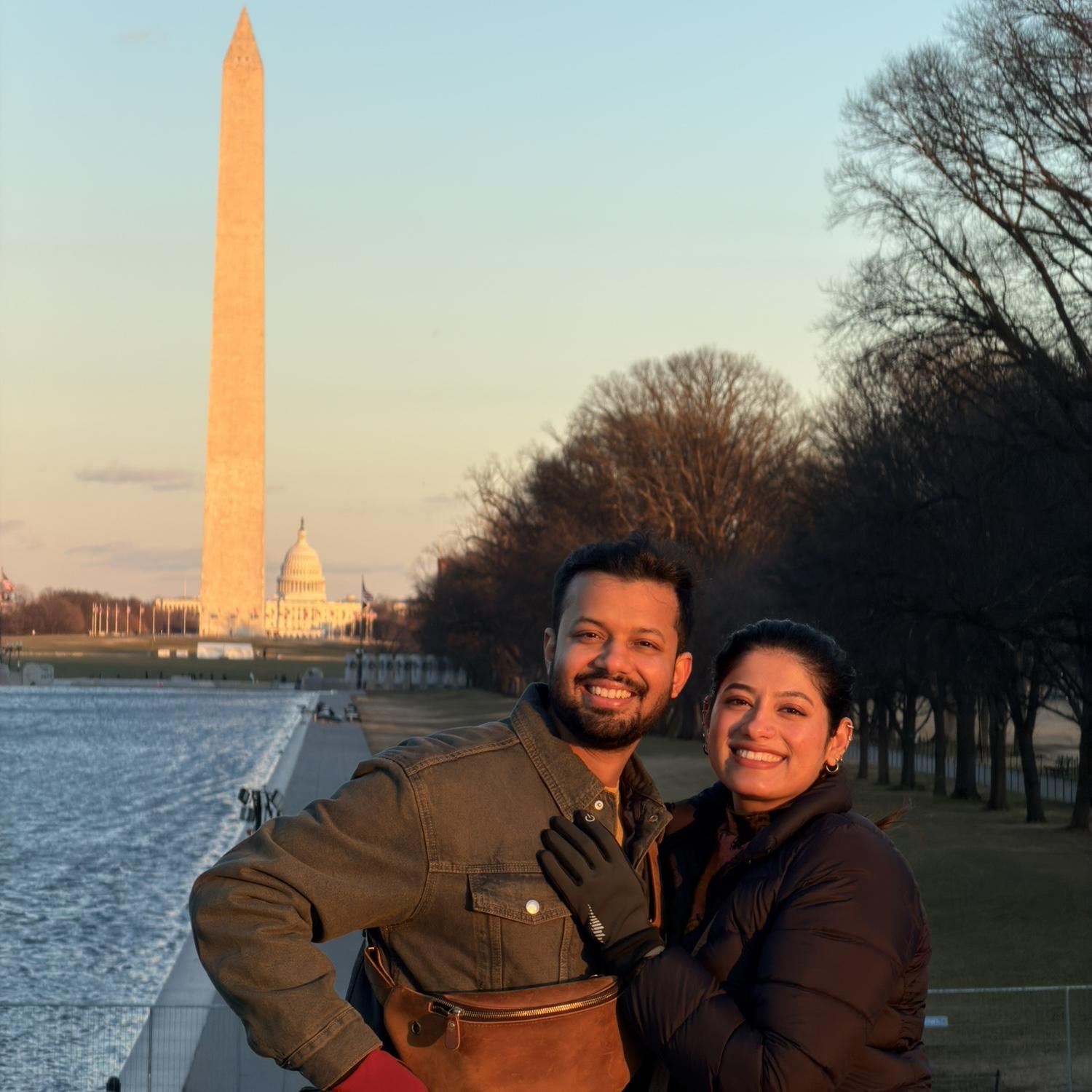 We moved to a new city together and made DC home