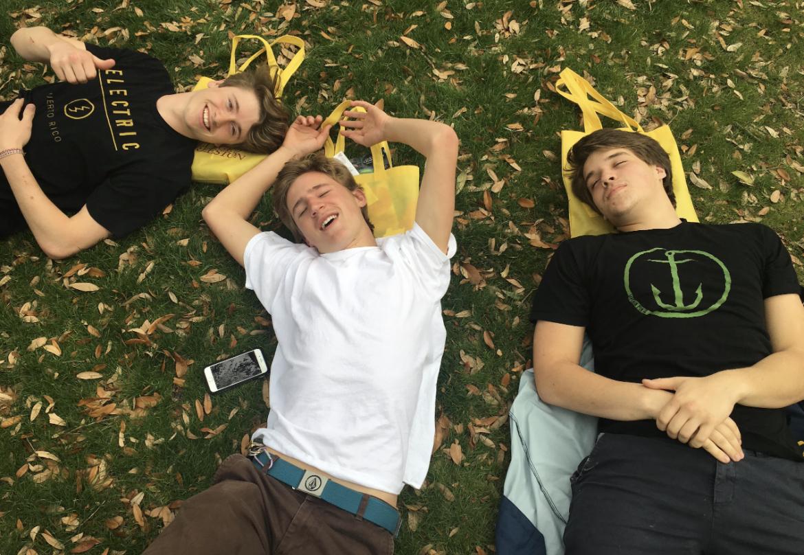 College visit with Seth and Adam