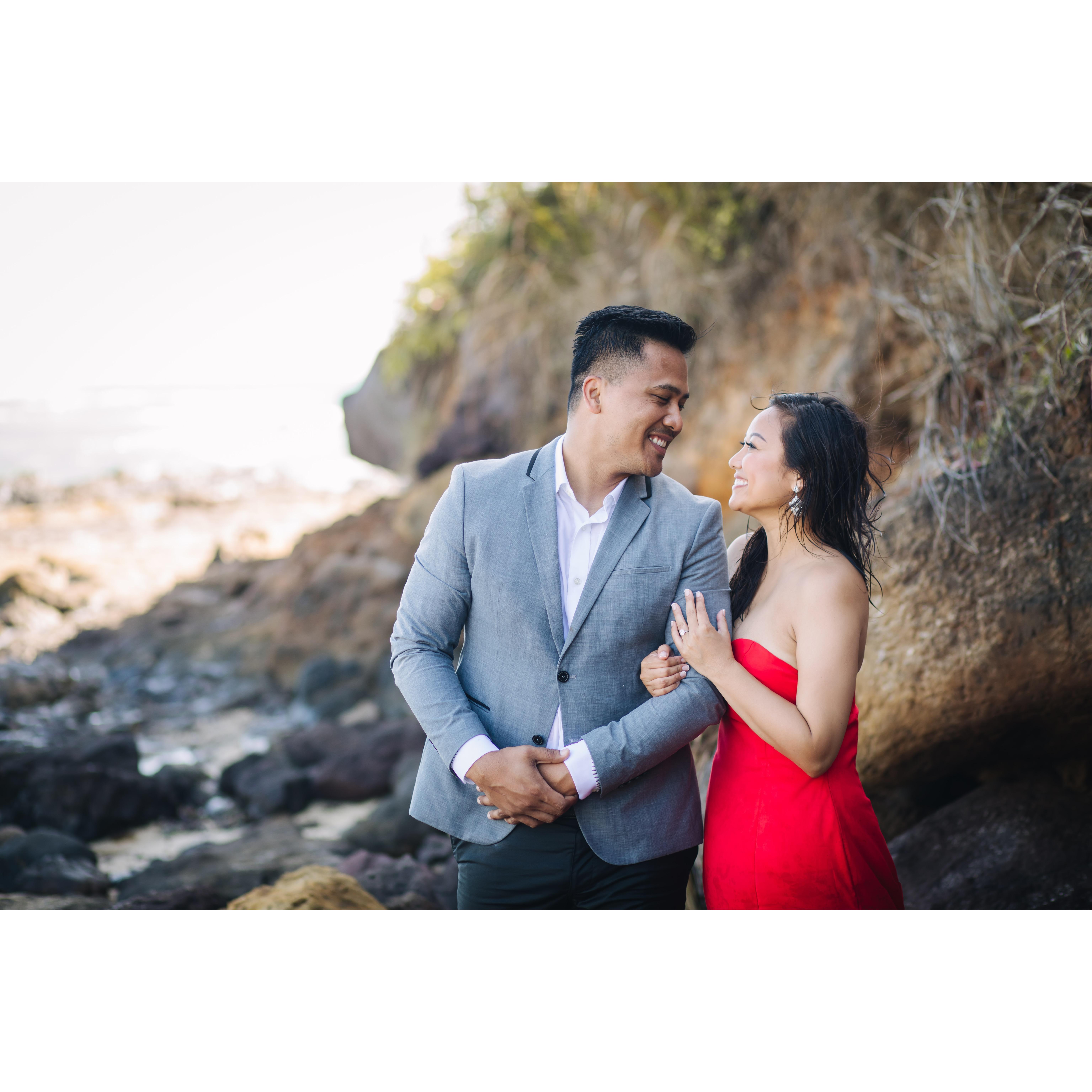 Roses are red, and so is her dress, were tired here but you'll always be my dear...