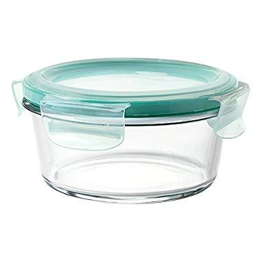 W&P Porter Seal Tight Glass Lunch Bowl Container w/ Lid Slate 16 Ounces  Leak & Spill Proof, Soup & Stew Food Storage, Meal Prep, Airtight,  Microwave
