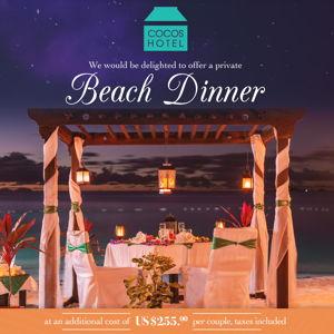 Private Beach Dinner