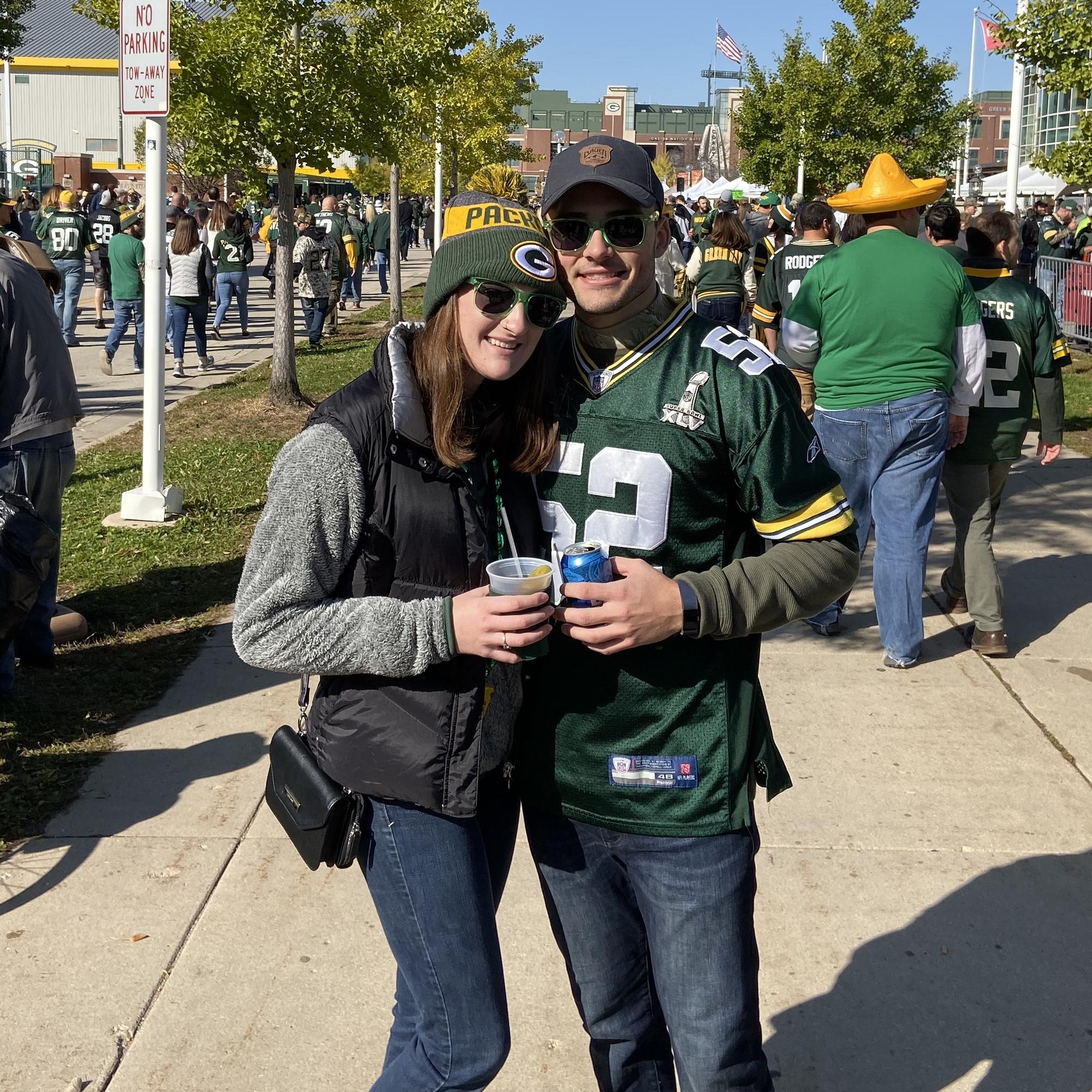 October 20, 2019 - Lambeau Field 
Packers 42-24 Raiders