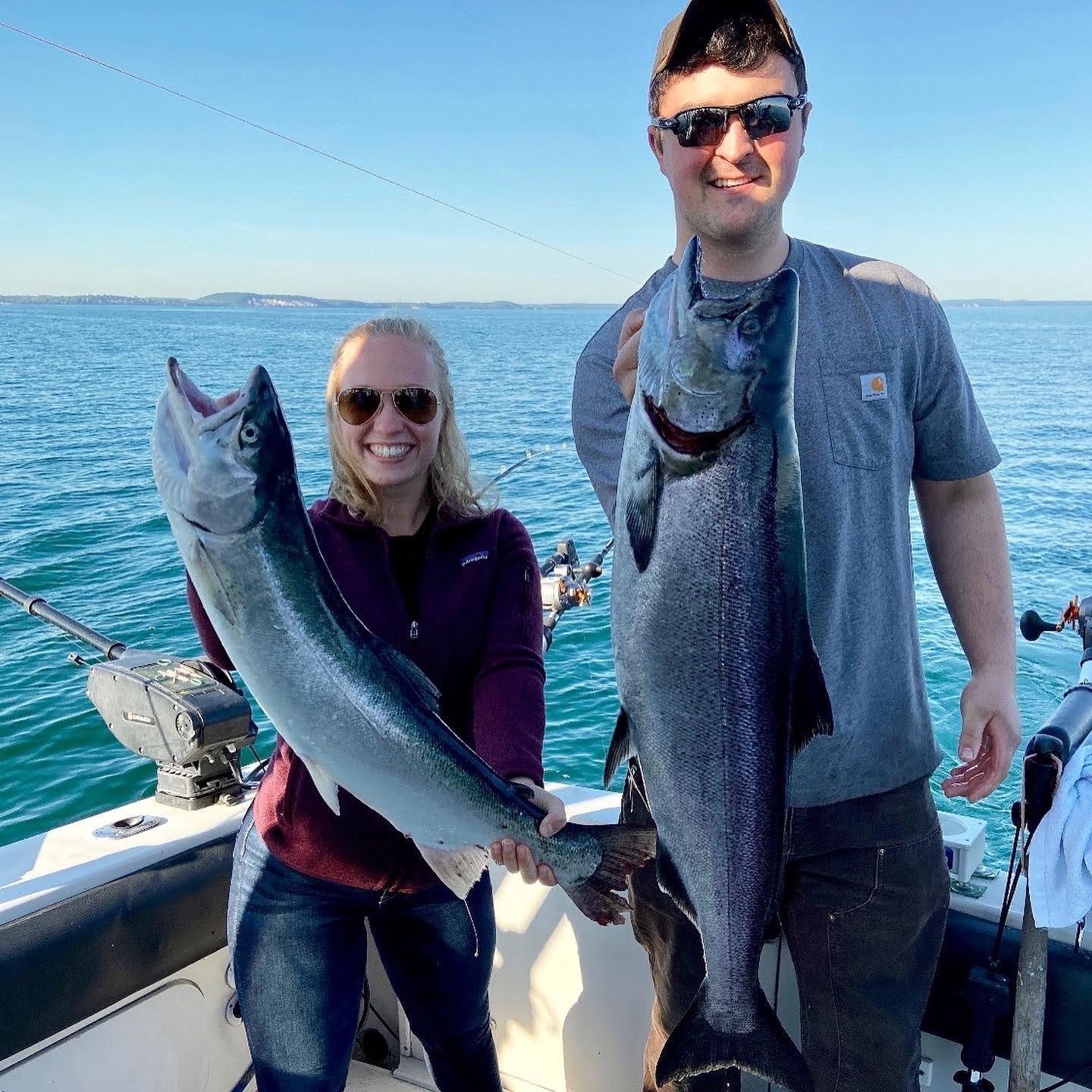 Nate's graduation fishing trip