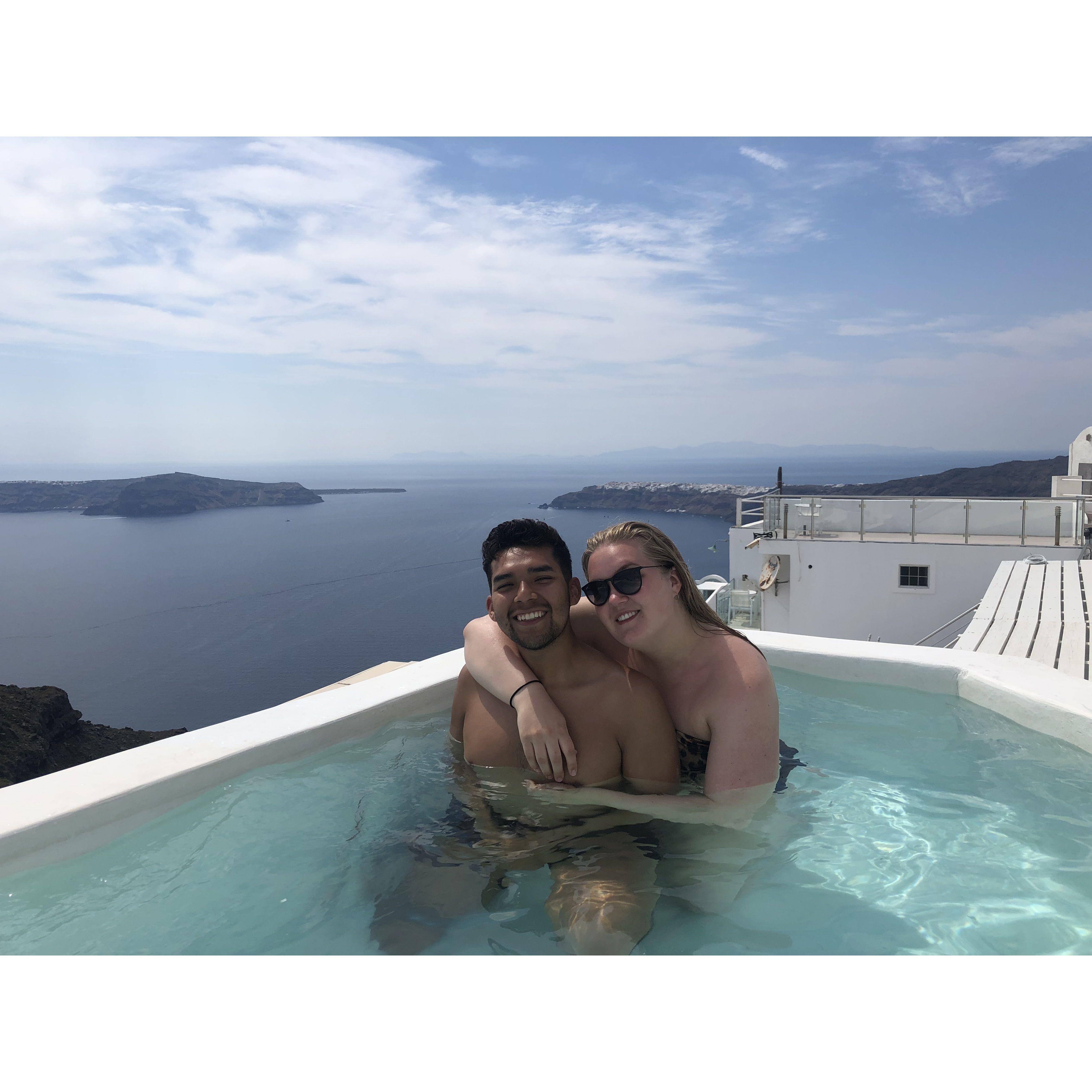 Santorini.