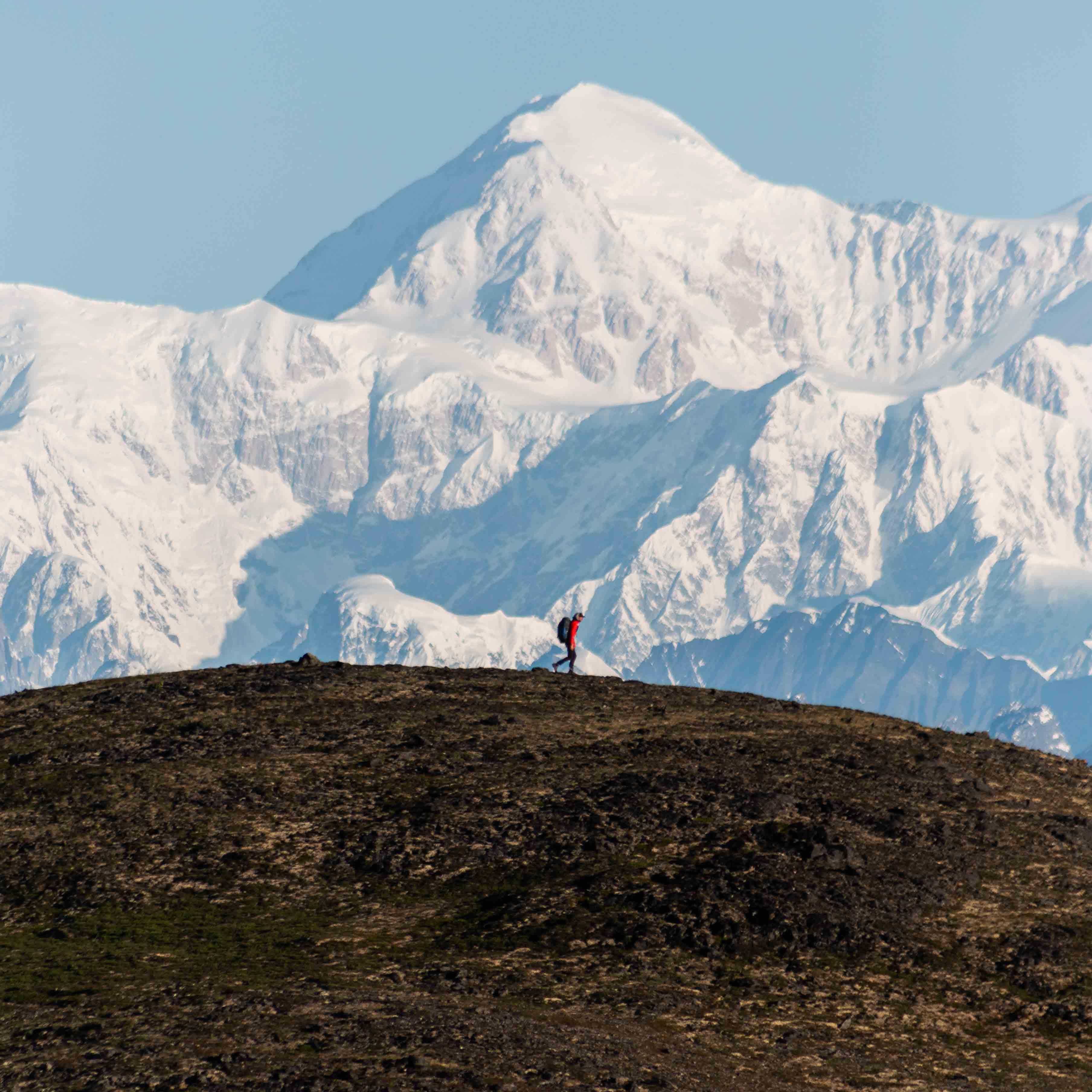 Ryan in front of Denali