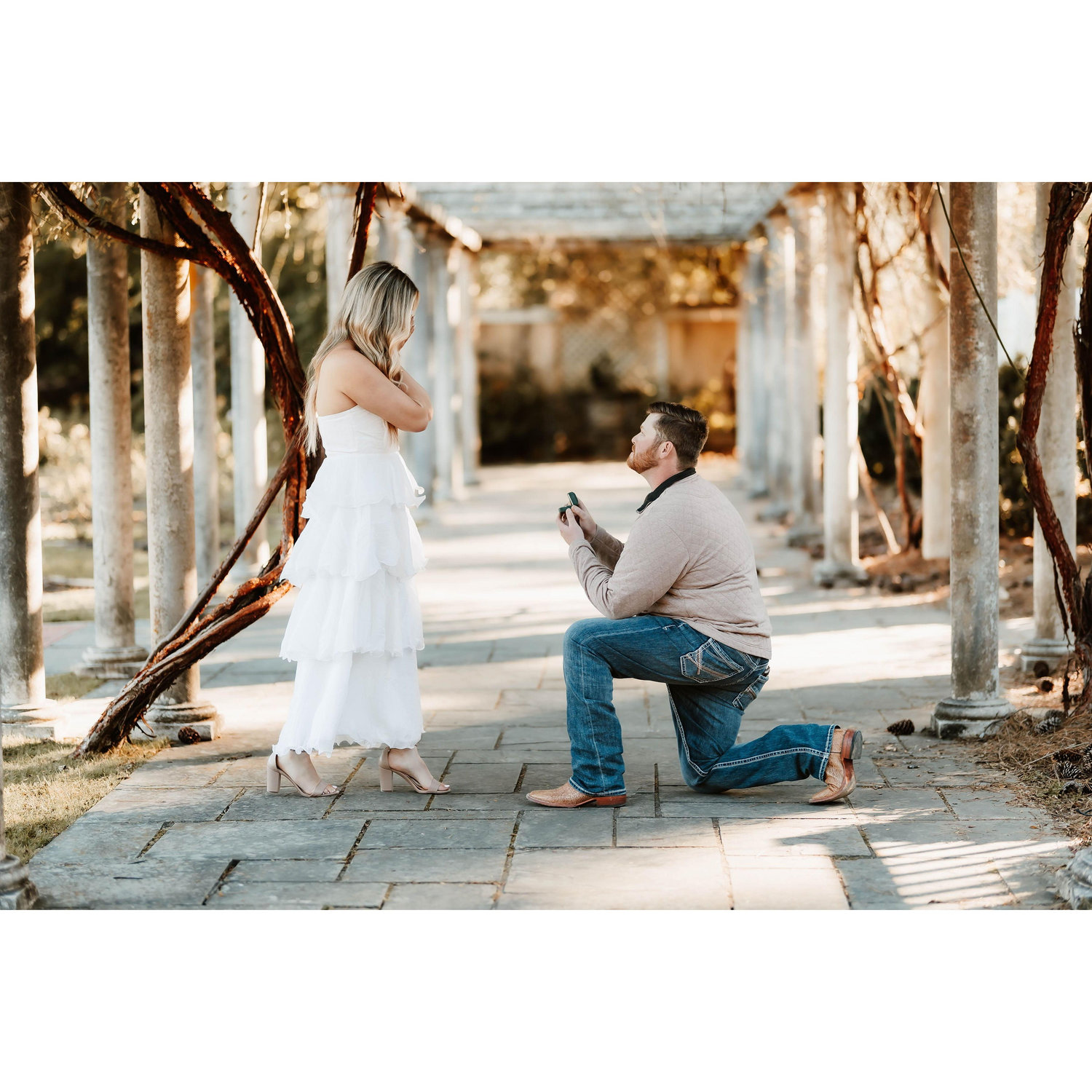 Our proposal-the start of our forever.