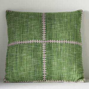 Mischa Indoor/Outdoor Pillow- Green
