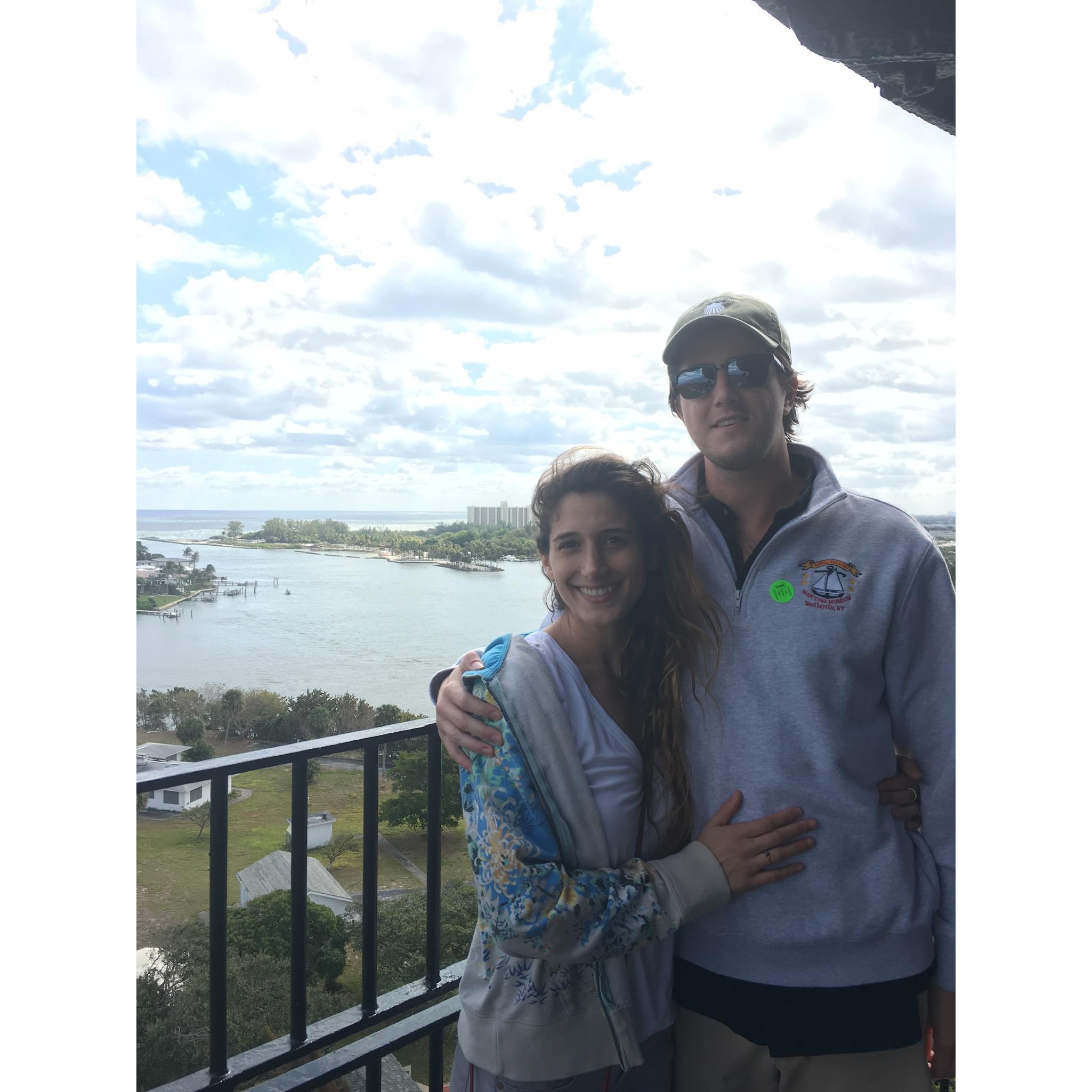 Top of the Jupiter Lighthouse