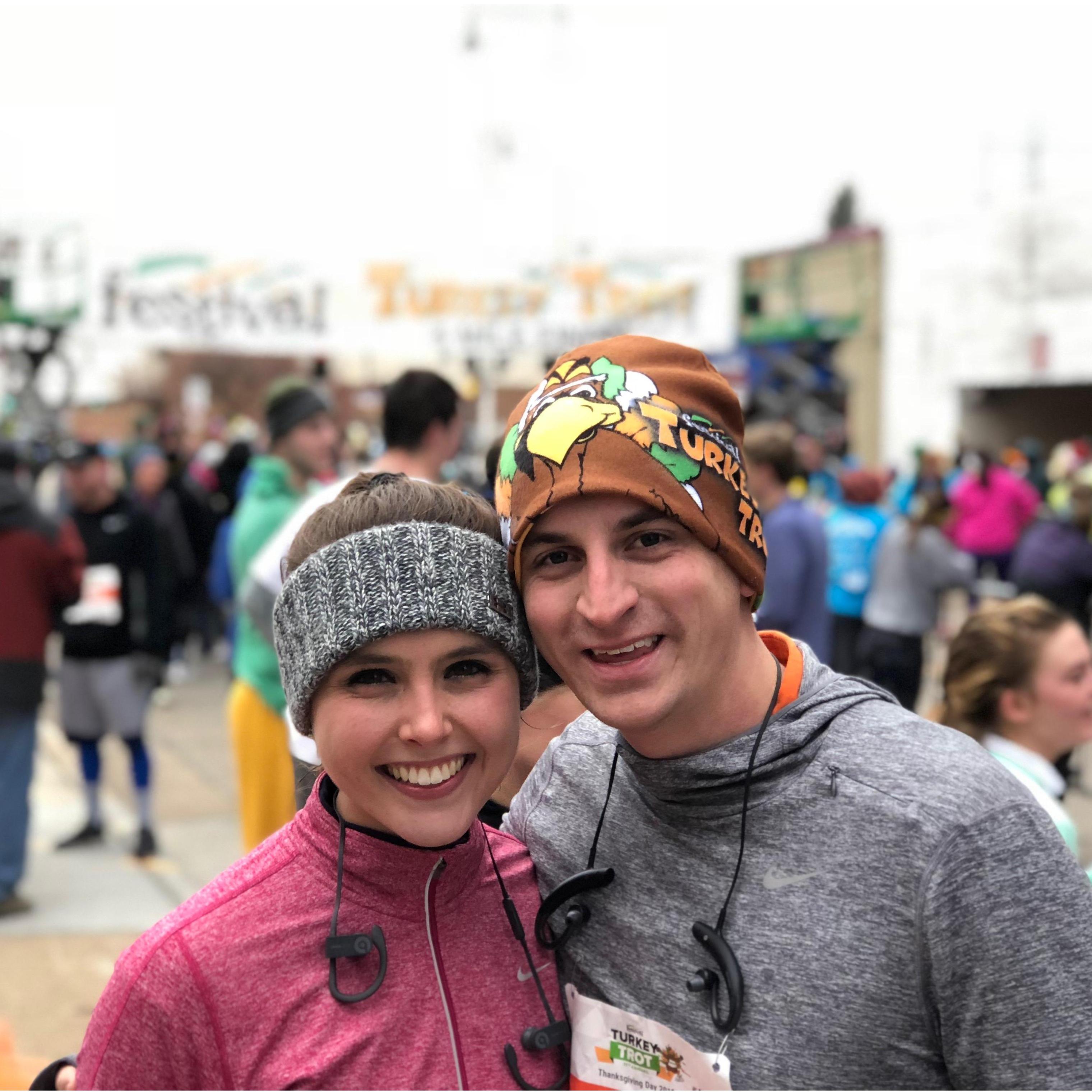 Finishers of the 2018 Turkey Trot in Appleton