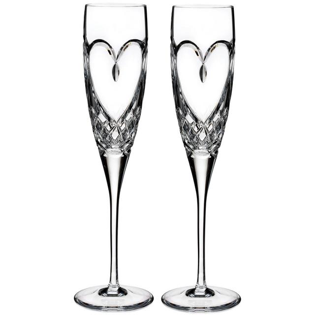 Waterford Wishes True Love Flute Pair